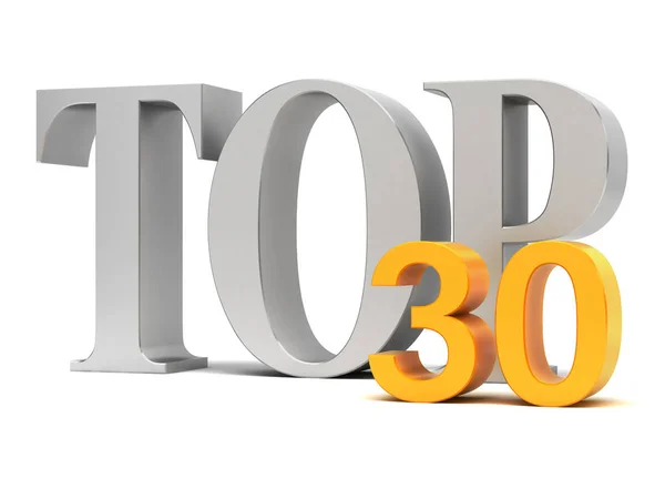 Top 30 — Foto Stock