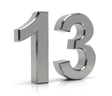 Number 13 clipart
