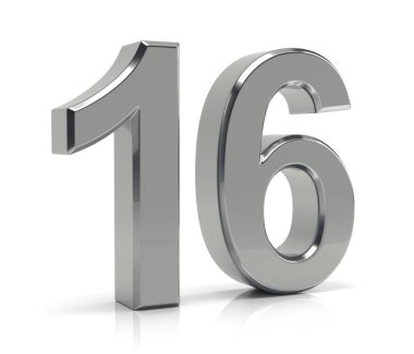 Number 16 clipart