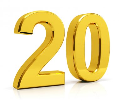 Number 20 clipart