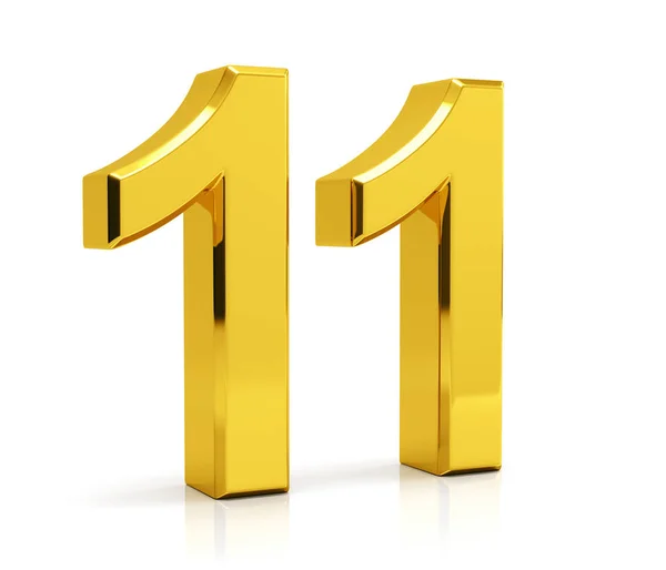 Número 11 — Fotografia de Stock