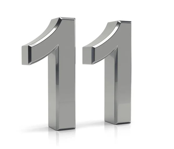 Número 11 — Fotografia de Stock
