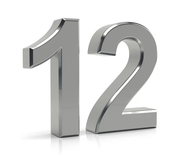 Número 12 — Fotografia de Stock