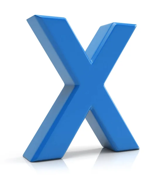 Буква X — стоковое фото