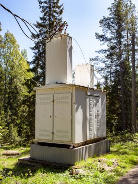 Ormanda transformatör var..