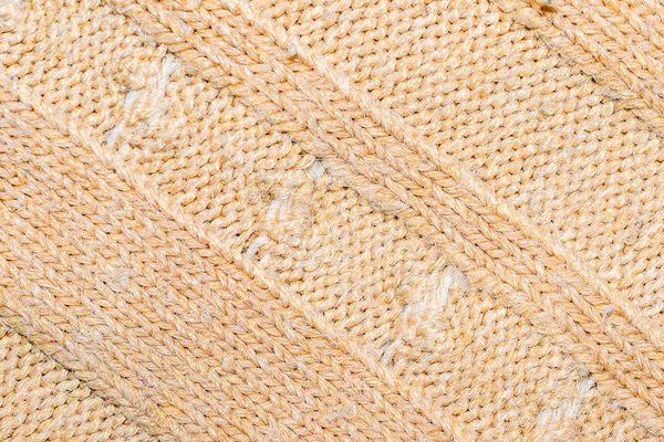Material de lana marrón textura o fondo — Foto de Stock