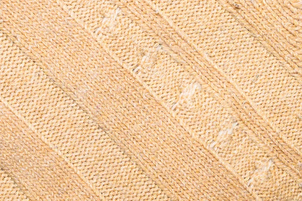 Textur oder Hintergrund aus braunem Wollstoff — Stockfoto