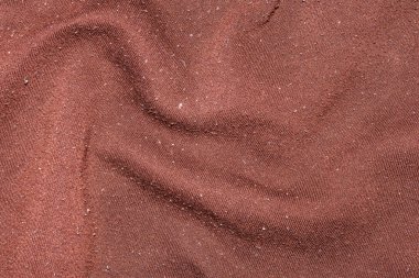 kahverengi pamuk dokusu veya arkaplan malzemesi