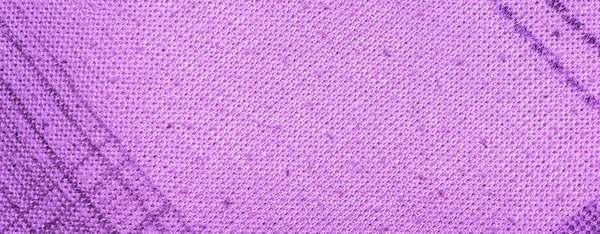 Materiale Cotone Quadretti Viola Texture Sfondo — Foto Stock