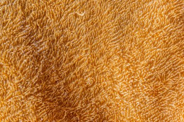 Kırışık turuncu yün kumaş. doku veya arkaplan