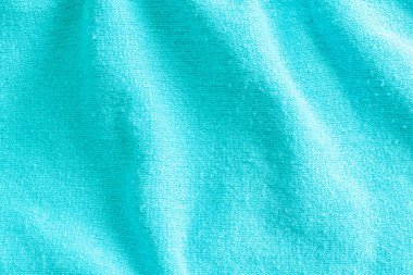 Kırışık mavi yün kumaş. doku veya arkaplan
