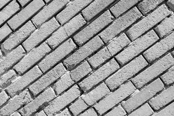 Photo Brick Wall Black White — Stock Photo, Image