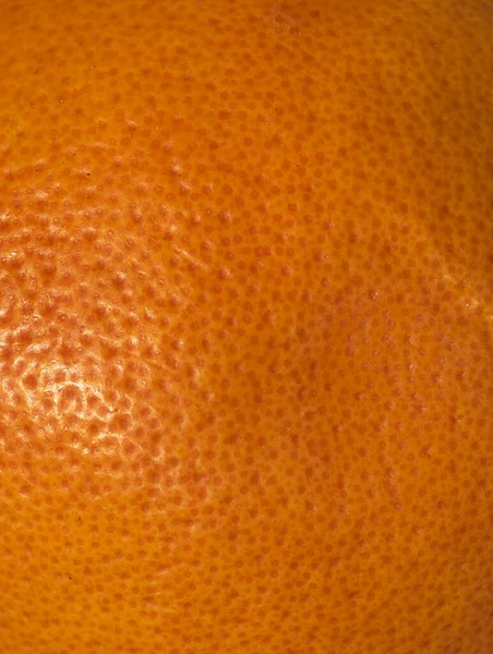 Orangenschale Mit Sichtbarer Textur Makrofoto — Stockfoto