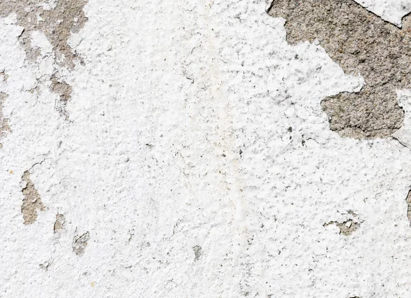 Old Wall Painted White Paint Texture Background — Stock Photo, Image