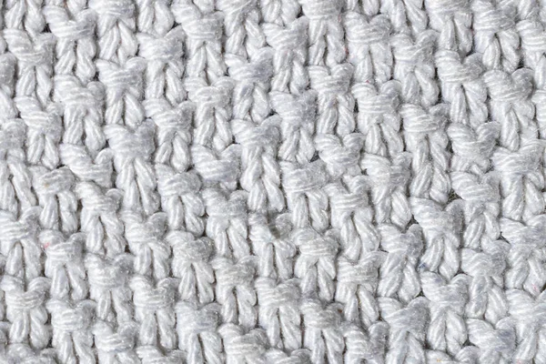 Weißes Wollgefüttertes Material Textur Oder Hintergrund — Stockfoto