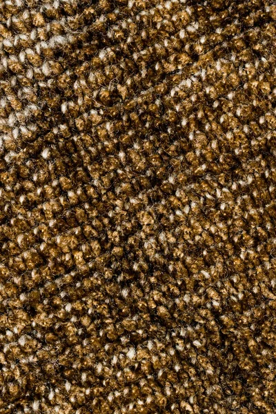 Material Lana Marrón Con Textura Visible Antecedentes — Foto de Stock