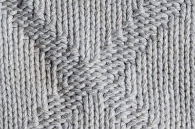 gri yün malzeme dokusu veya arkaplan