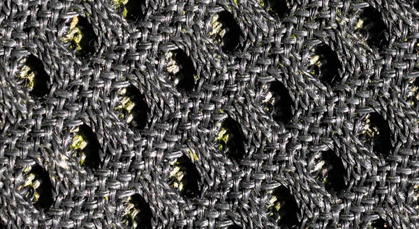 Texture Fabric Black Material — Stock Photo, Image