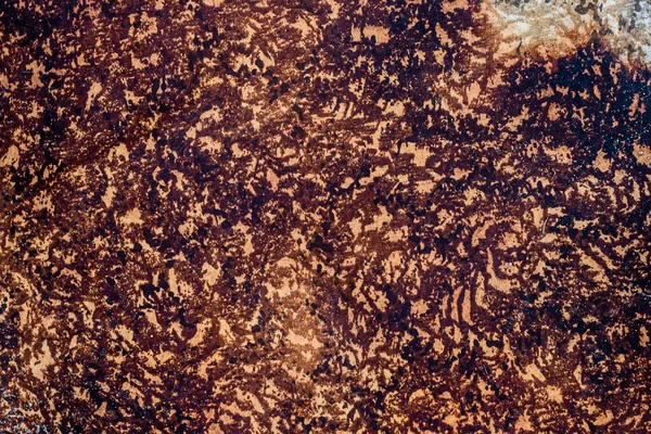 Abstract Bruine Roestige Textuur Achtergrond — Stockfoto