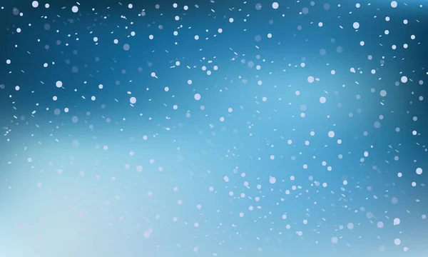 Vektor bakgrund med snöflingor — Stock vektor