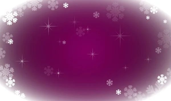 Vector background with snowflakes — Stock Vector