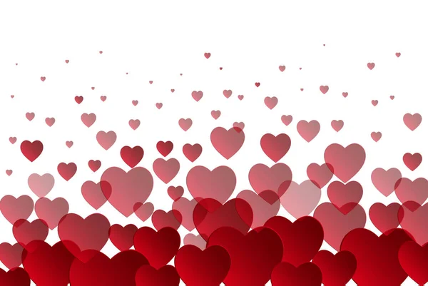 Векторный фон с сердцем, День святого Валентина — стоковый вектор
