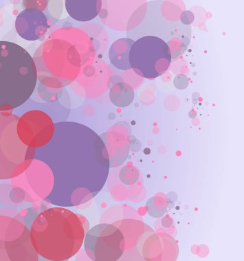  Renkli çemberli vektör arkaplanı