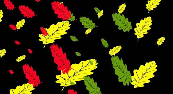 Leaves background. Leaves pattern. Leaf wallpapper illustration