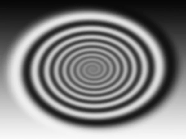 Black and white spiral background — Stock Photo, Image
