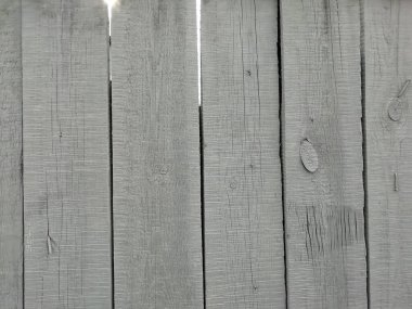 Eski ahşap çitler. Yakın çekim görünümü