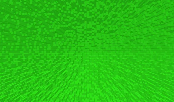 Green Square Abstraction Background — Stock Photo, Image