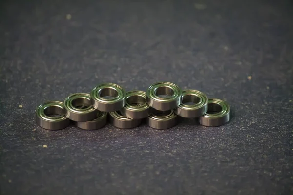 Bearings Laid Out Pyramid — Stock Photo, Image