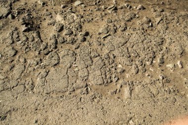 Düz olmayan asfalt dokusu.