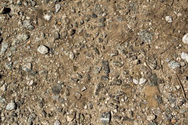 Taş. Kaya dokusu. Yukarıdan görüntüle.