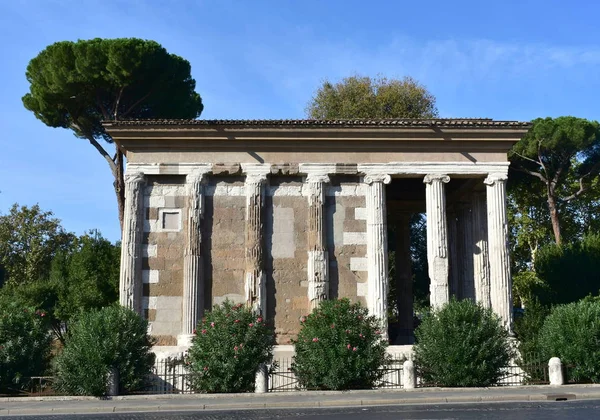 Tempel Van Portunus Tempio Portuno Oude Klassieke Griekse Stijl Romeinse — Stockfoto