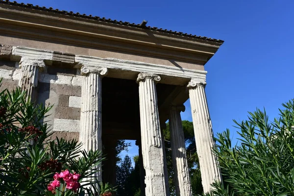 Temple Portunus Tempio Portuno Ancient Classical Greek Style Roman Temple — Stock Photo, Image