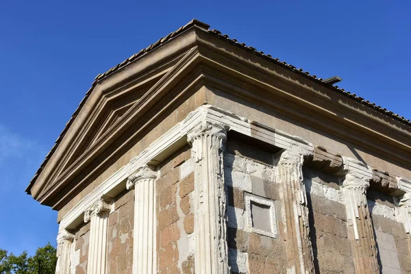 Templo Portunus Tempio Portuno Templo Romano Estilo Grego Clássico Antigo — Fotografia de Stock