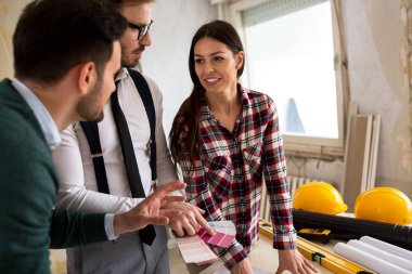 Mimar takım renkleri boğa yeniden inşası için seçer