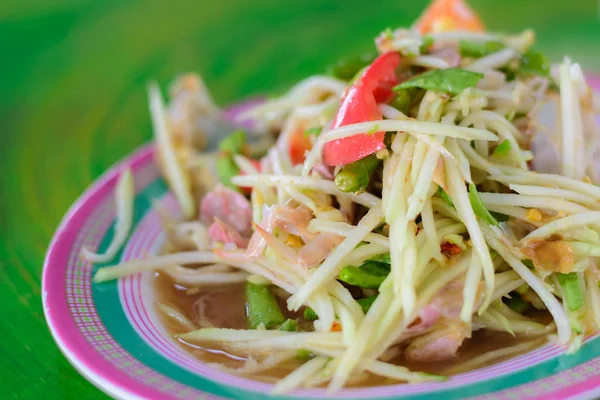 Papaya salad — Stock Photo, Image