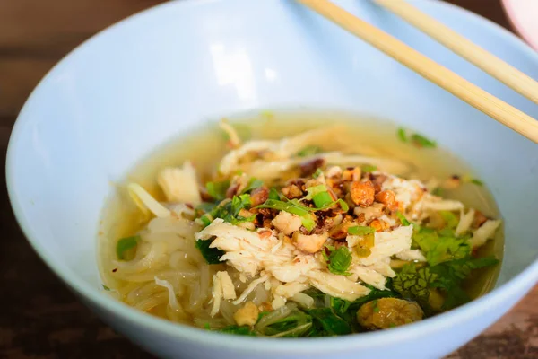 Sopa de macarrão — Fotografia de Stock