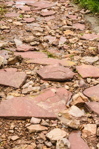 Каменная дорожка — стоковое фото