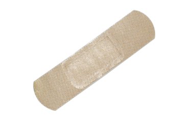 Yapışkanlı bandaj beyaz izole