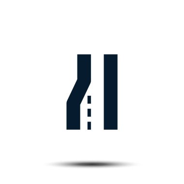 Yol İşareti Vektör Logosu Resmetme Eps 10