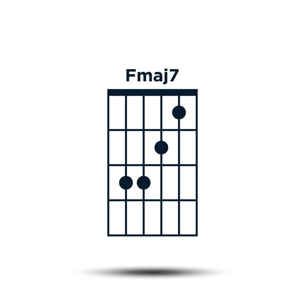 Guitar chord chart Vektor Stok, Ilustrasi Guitar chord chart Bebas Royalti | Depositphotos