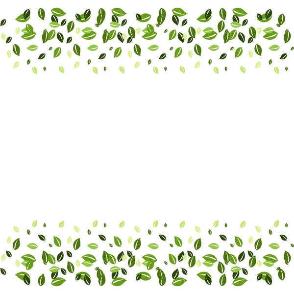 Green Leaf Background Texture Illustration Design EPS 10. — Stok Vektör