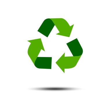 Set Recycle Recycling Icon Vector Logo Template Illustration Design EPS 10.
