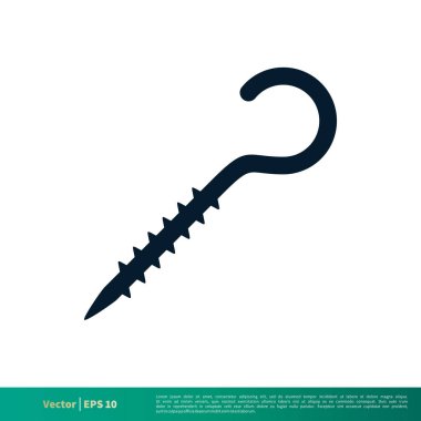 Screw Icon Vector Logo Template Illustration Design EPS 10.