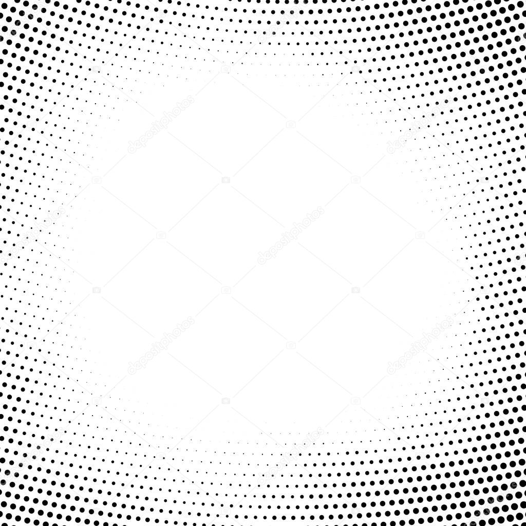 circle elements circle halftone background