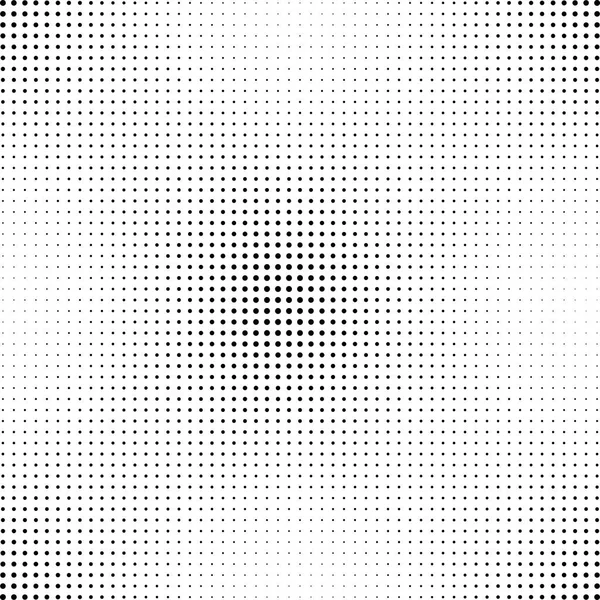 Set of Halftone circles isolated on white background.Collection of halftone effect dot patterns. — Stock Vector