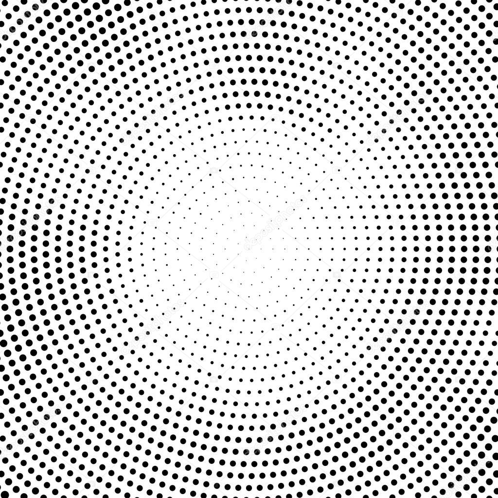 Halftone vector dots.Halftone effect. Background concept. Vignette texture.